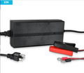 24V 10A AC to DC LFP Portable Battery Charger for Lithium Iron Phosphate Batteries