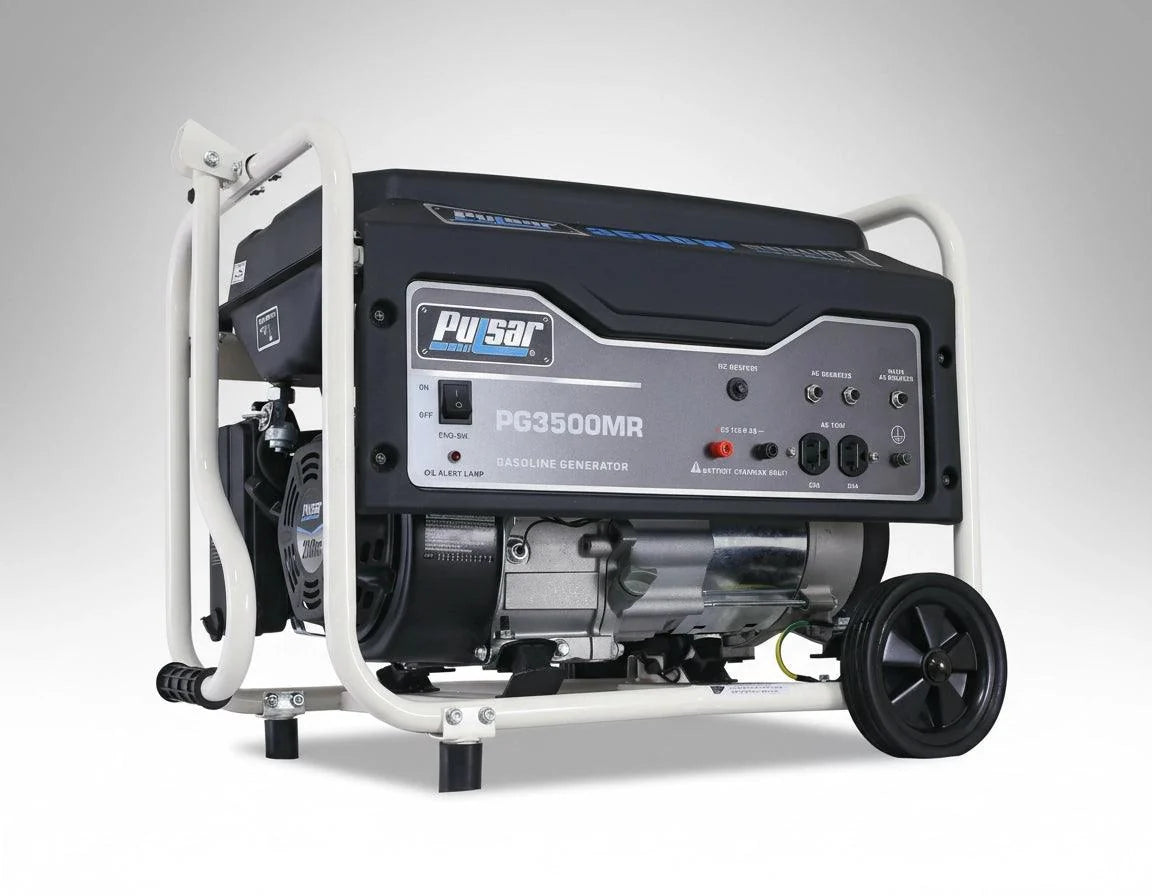 Pulsar PG5250 5250 Peak Watt Gas-Powered Portable Generator, 4250 Running Watts