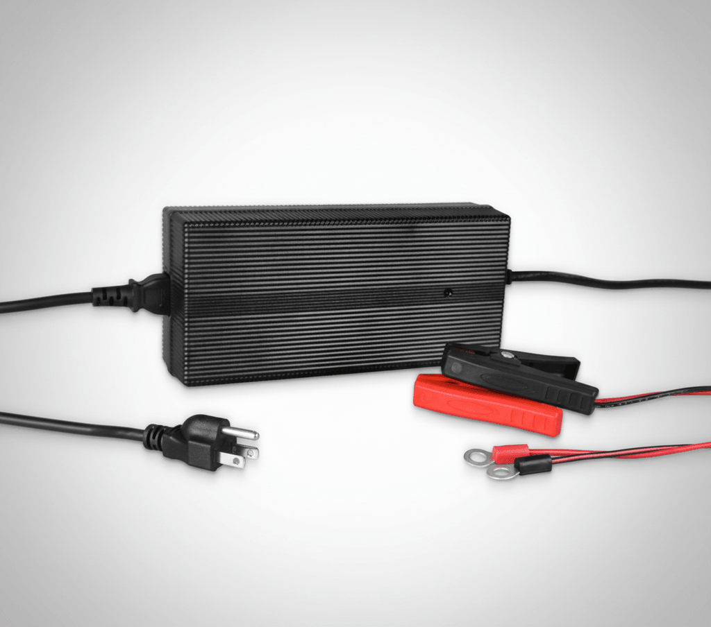24V 10A AC to DC LFP Portable Battery Charger for Lithium Iron Phosphate Batteries